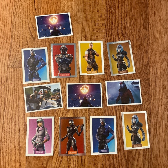 Lot of 115 Random Panini Fortnite Series 1 Stickers/Trading Cards! - Picture 15 of 16